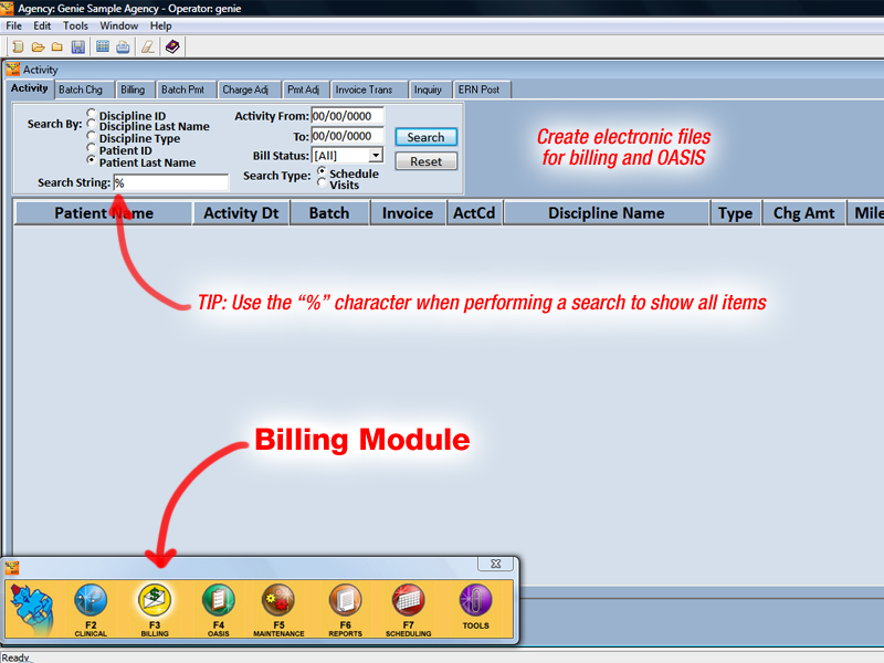 Billing module